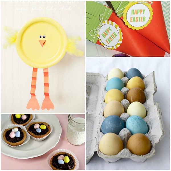 Easter food and crafts