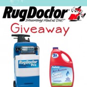 Rug Doctor Giveaway at TidyMom