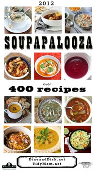 Soupapalooza 2012 Over 400 recipes shared Soupapalooza with TidyMom and DineandDish