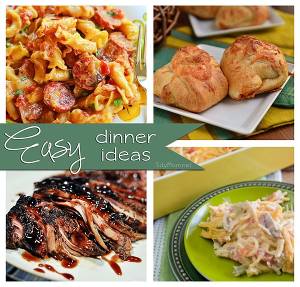 Easy Dinner Ideas