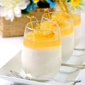 honey panna cotta