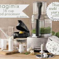 Magimix 16 cup Food Processor Giveaway at TidyMom