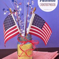 patriotic diy centerpiece