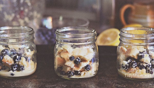 bread pudding in jars at TidyMom bread pudding in jars at TidyMom