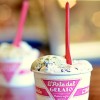 Pistacio and chocolate chip gelato in NYC