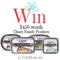 chinet bakeware Giveaway at TidyMom