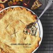 Easy Creamy Chicken Pot Pie recipe at TidyMom.net