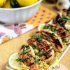 Grilled Lemon Basil Chicken