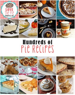Love the Pie Hundreds of pie recipes shared Love the Pie with TidyMom