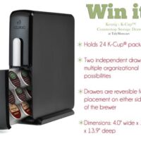 Win Keurig K-Cup Storage Drawer at TidyMom.net