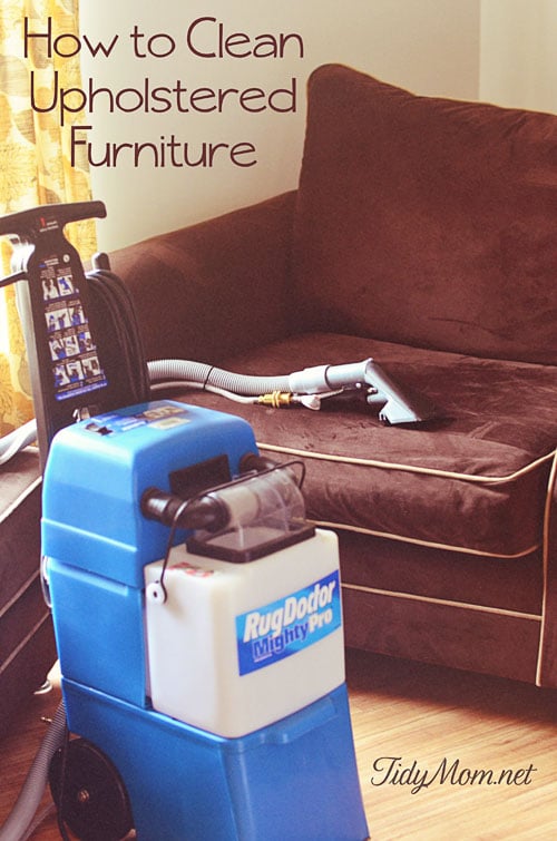 How to Clean Upholstered Furniture | TidyMom