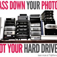 Pass Down Photos Not Harddrives learn more at TidyMom