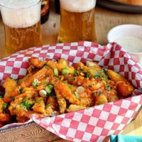 Buffalo Cheese Fries recipe at TidyMom.net