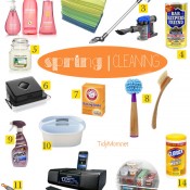 Spring Cleaning at TidyMom.net