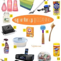 Spring Cleaning at TidyMom.net