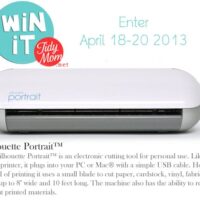 Win a Silhouette Portrait at TidyMom.net