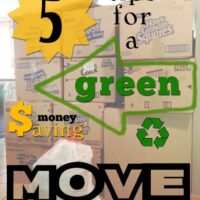 Tips for a Green Money Saving Move