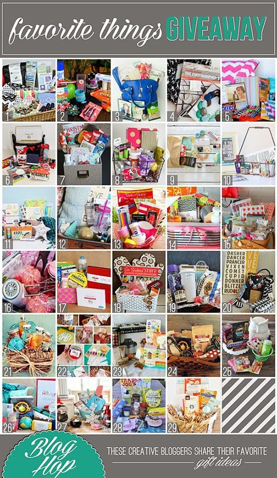 2013 Favorite Things Giveaway