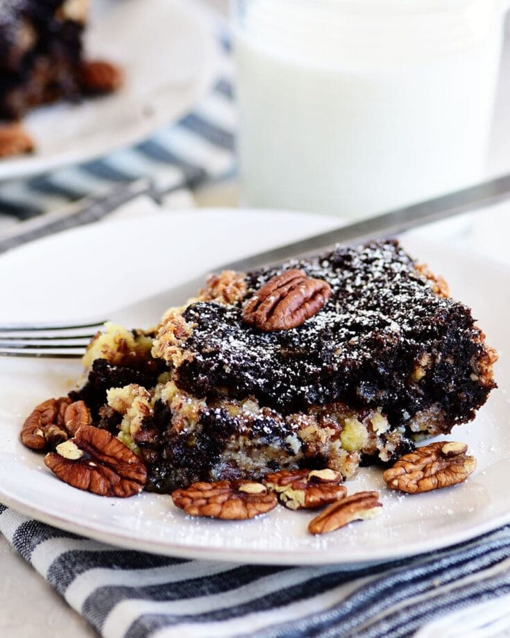 Chocolate Pecan Pie Gooey Butter Cake Tidymom