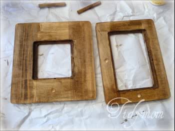 Mod Podge Picture Frame in Five Steps! - DIY Candy