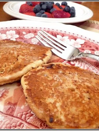 low fat high fiber pancakes at TidyMom.net