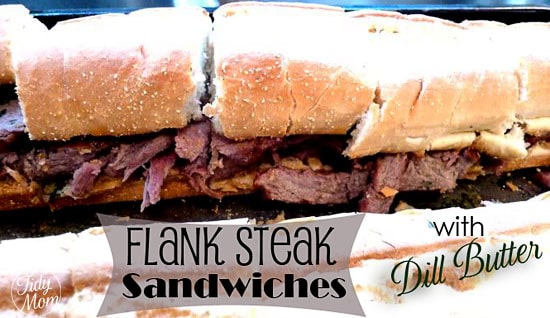 flank steak sandwiches