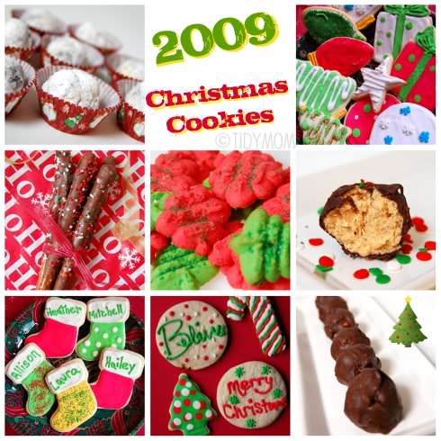 Christmas cookies at TidyMom.net