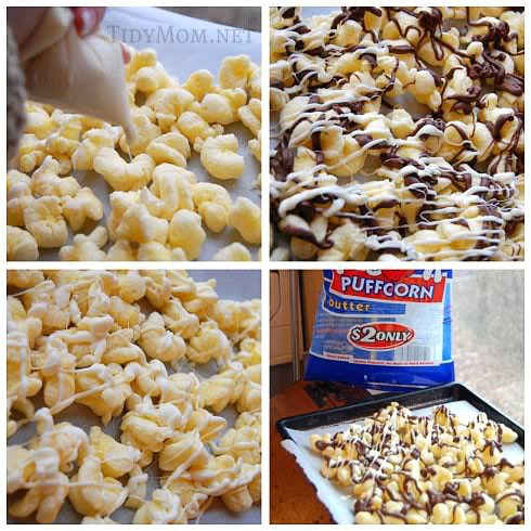 How to make chocolate puffcorn at TidyMom.net