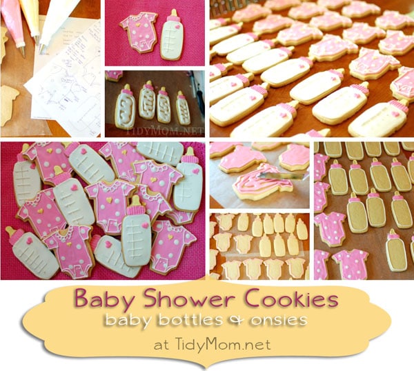 baby shower sugar cookies