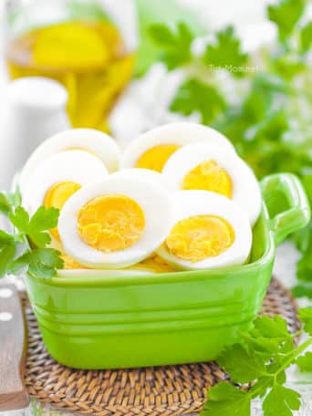 Learn how to cook PERFECT HARD BOILED EGGS every time at TidyMom.net