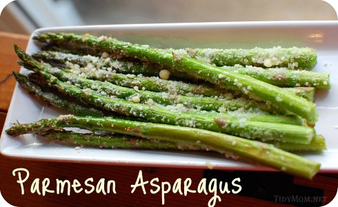 roasted parmesan asparagus recipe