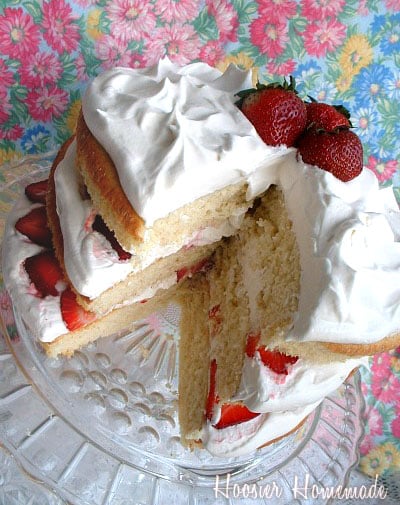 Fresh Strawberry Layer Cake recipe