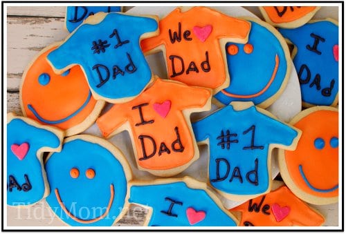 Father's Day Cookie Tray at TidyMom