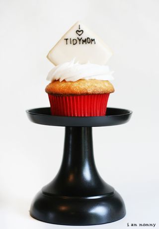 home made cake stand 