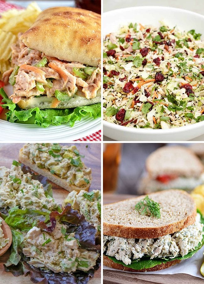 several Chicken Salad recipes