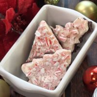 Peppermint bark is ridiculously easy to make. Use cookie cutters for Christmas Tree Peppermint Bark and you have an indulgent luxurious looking treat that’s great for gifting! Get directions and recipe at TidyMom.net