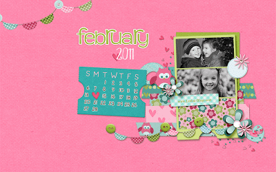 Leelou Blogs feb 2011 custom wallpaper image