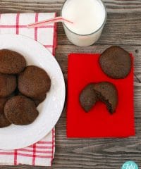Almost Fat Free Chocolate Cookies