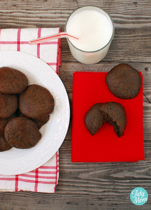 Almost Fat Free Chocolate Cookies