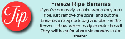 Freeze Bananas Tip