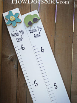How to Make a Wood Growth Chart