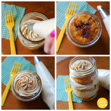 cupcakes in a jar