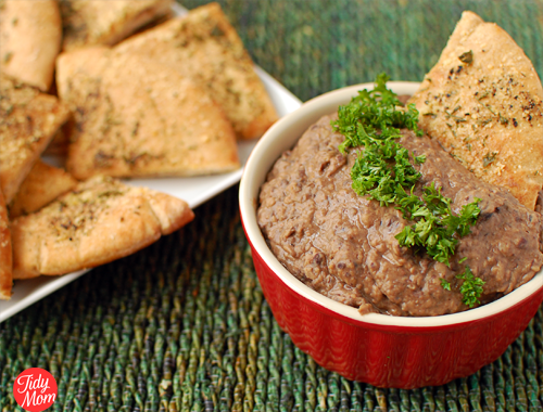  black bean & carmelized onion dip