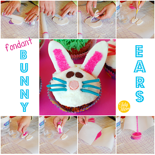 Easter Bunny Cupcakes