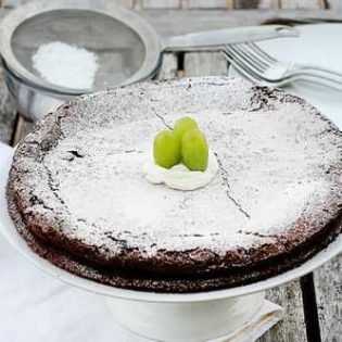 flourless chocolate cake
