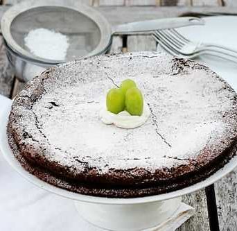 flourless chocolate cake