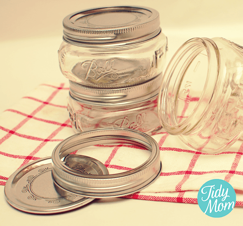 1/2 pint wide mouth canning jars