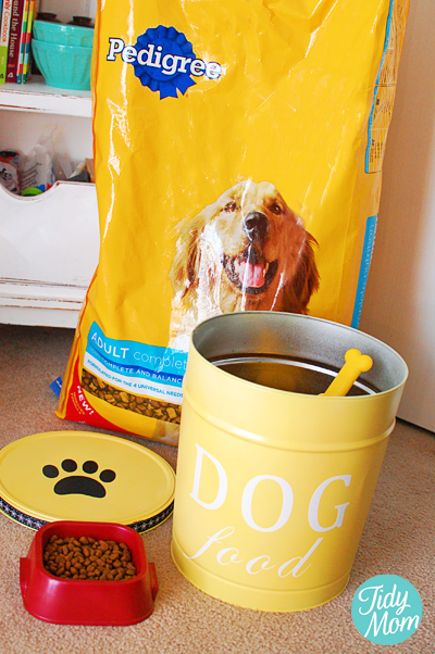 pet food canister
