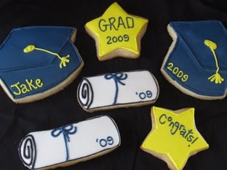 graduation cookies