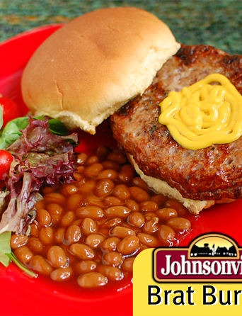 Johnsonville Brat Burger